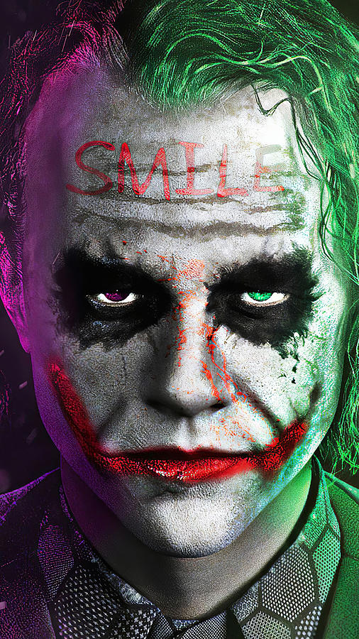 Joker Smile Digital Art by Lac Lac - Fine Art America