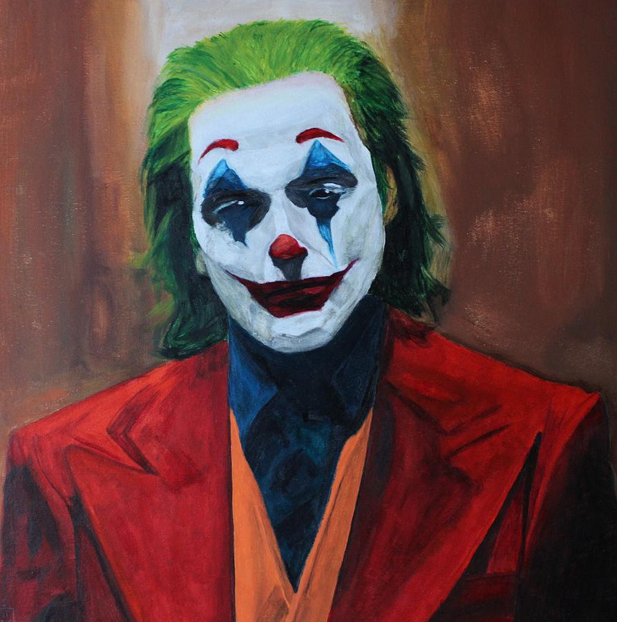 Joker Painting by Stefan Schueuer