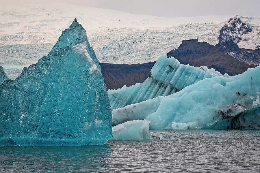 Jokulsarlon Iceberg Lagoon Photograph by Catherine Reading