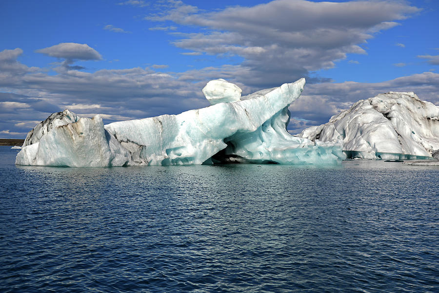 Jokulsarlon Iceberg Lagoon Iceland #9 Photograph by Richard Krebs