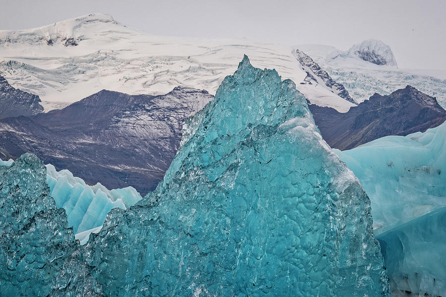 Jokulsarlon Iceberg Landscape Photograph by Catherine Reading
