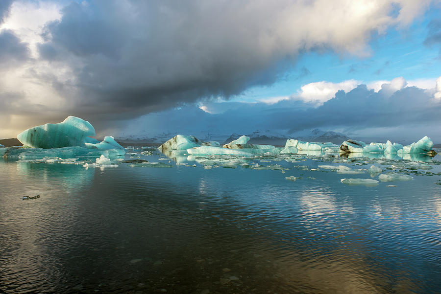 Jokulsarlon, the Glacier lagoon 6 Photograph by Dubi Roman