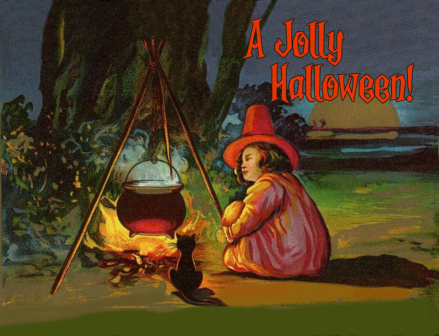 Jolly Halloween Digital Art by Long Shot