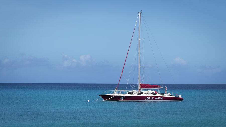Sailboat Photograph - Jolly Mon - St. Croix, USVI by Jay Tilles