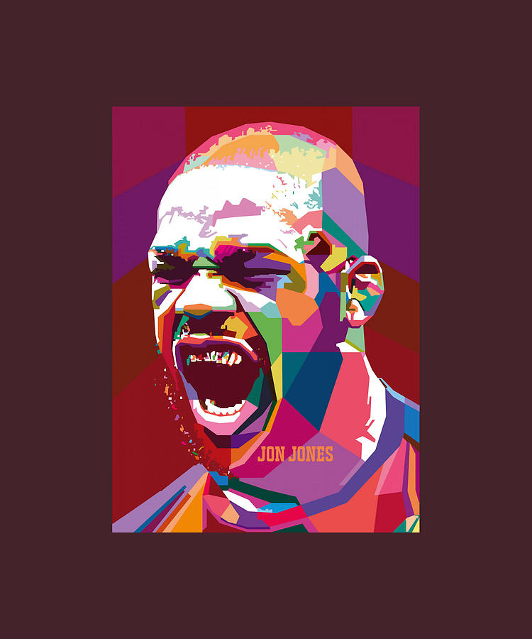 Jon Jones Art Digital Art by Kha Dieu Vuong - Fine Art America