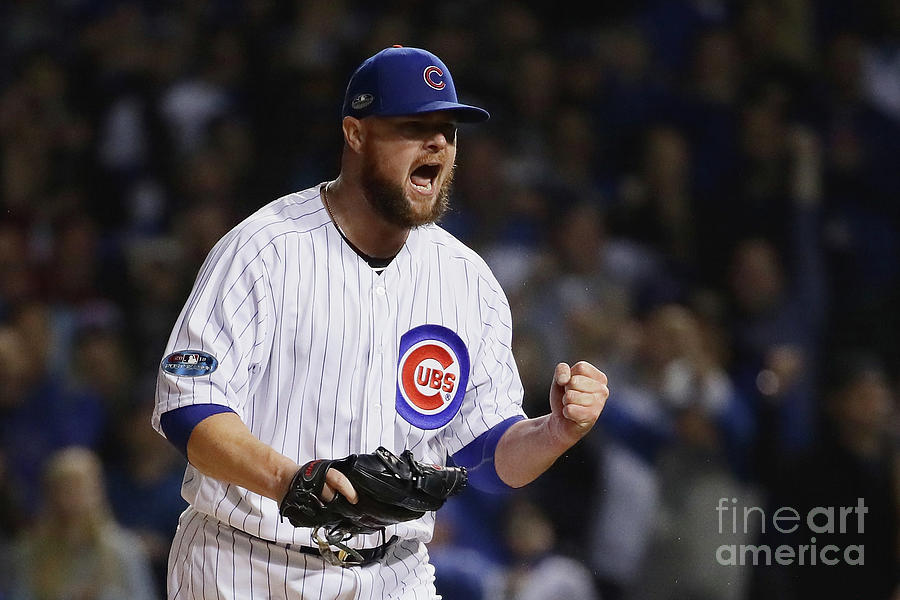 Jon Lester And Matt Holliday Photograph by Jonathan Daniel Jon Lester And Matt Holliday Photograph by Jonathan Daniel