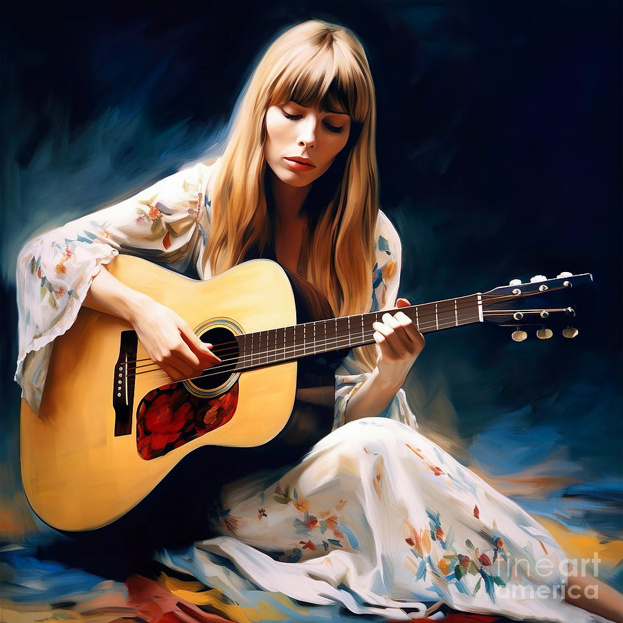 Joni Mitchell 2 by Mark Ashkenazi