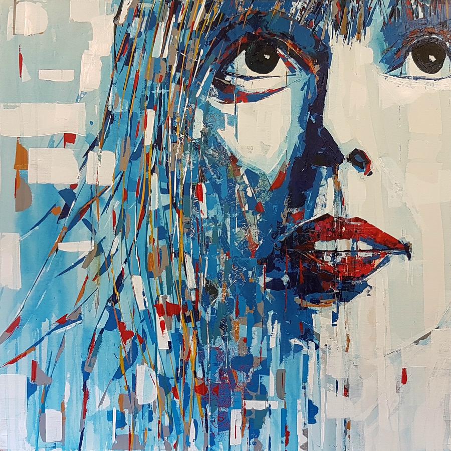 Joni Mitchell  All I Want  Painting by Paul Lovering