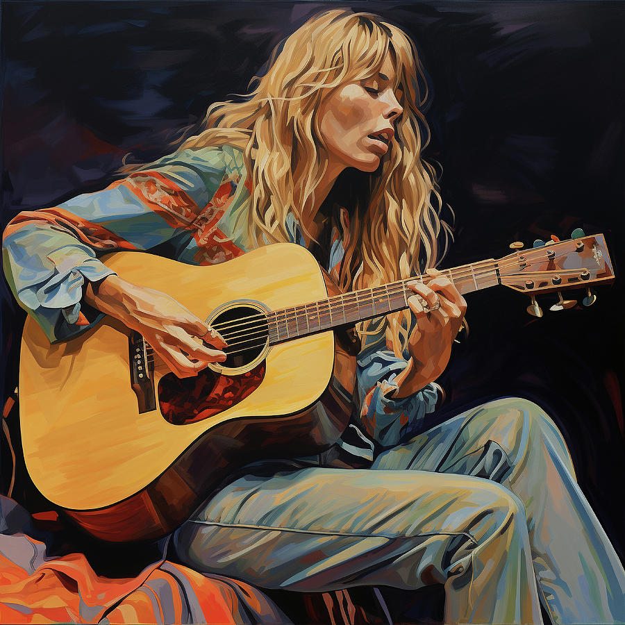 Joni Mitchell Newport, Joni Mitchell Art, Joni Mitchell Poster, Joni Mitchell Print,Joni Mitchell Sticker store