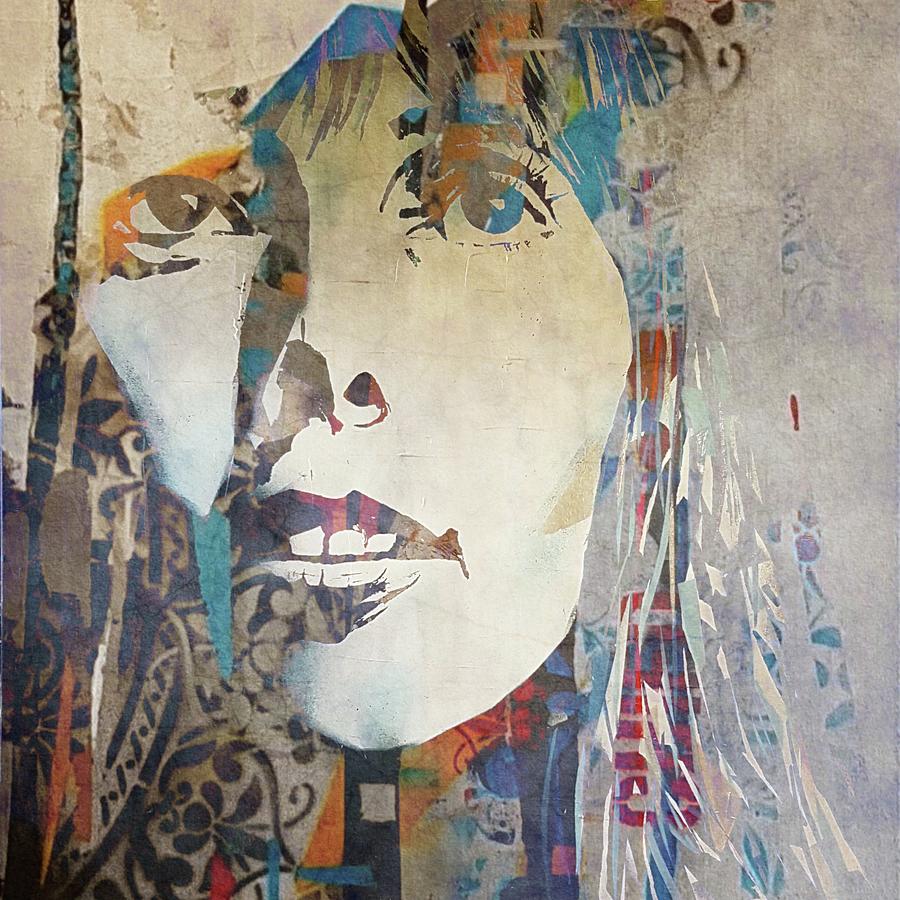 Joni Mitchell - Chelsea Morning Mixed Media by Paul Lovering
