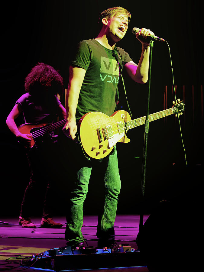 Jonny Lang in Concert Photograph by Ron Dubin