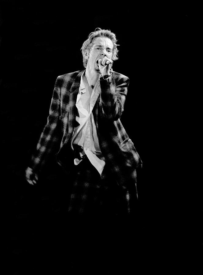 Jonny Rottenjohn Lydon Former Sex Pistols Front Man Photograph By Tim