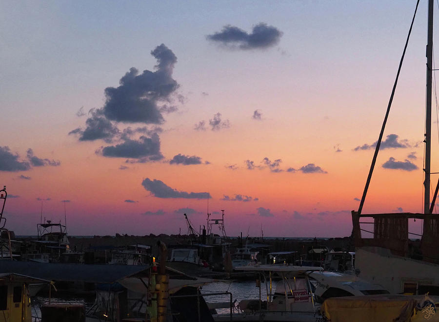 Joppa Port Sunset Photograph by Ginger Repke