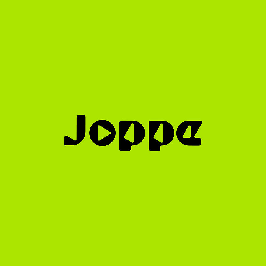 Joppe #Joppe Digital Art by TintoDesigns