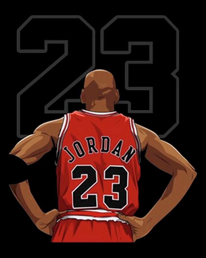 Jordan 23 Digital Art by Loma Pfeffer - Fine Art America