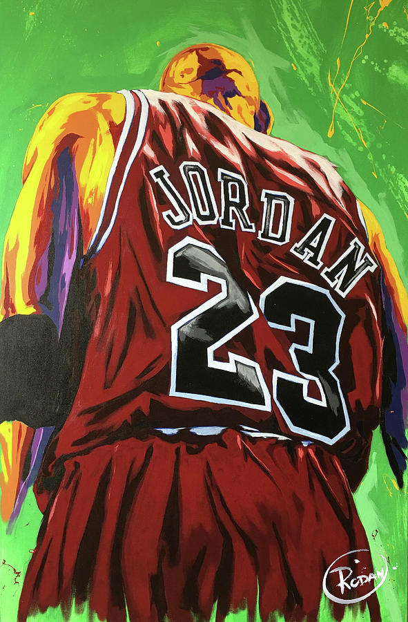 Jordan Painting by Daniel Ross