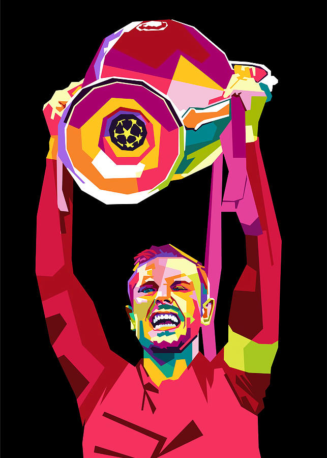 Jordan Henderson in wpap Poster Aminuddin amex Tapestry - Textile by ...