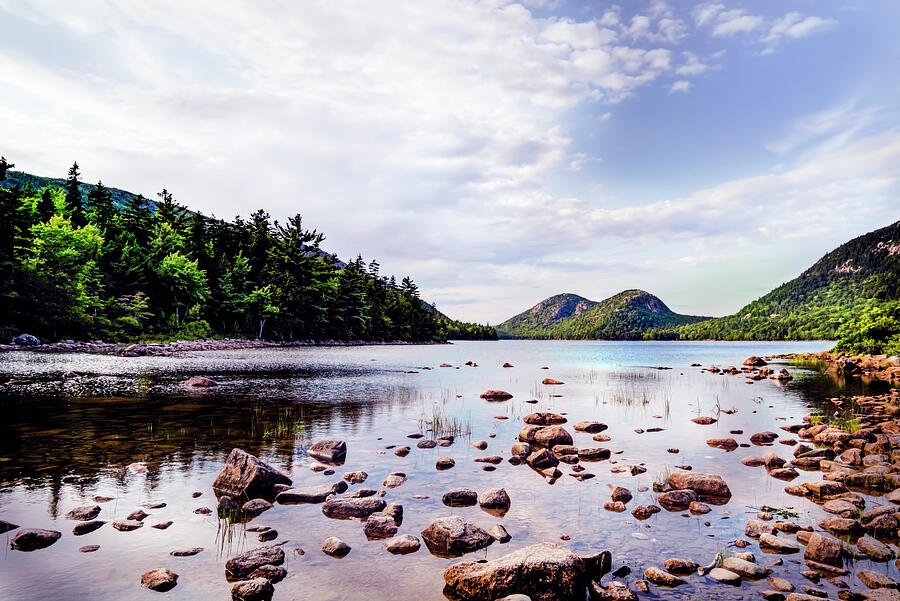 Jordan Pond, Acadia National Park, Maine Photograph by Kay Brewer