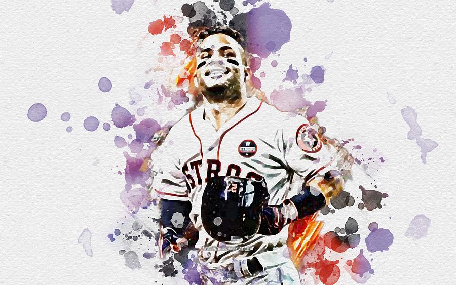 Jose Altuve Houston Astros Mlb Venezuelan Baseball Player Major League ...