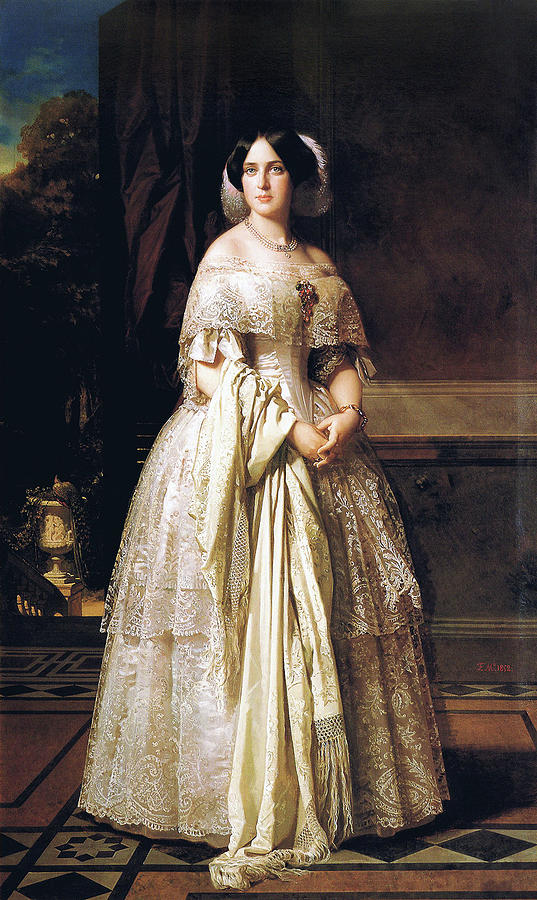 Josefa del Aguila Ceballos, future Marchioness of Espeja Painting by ...