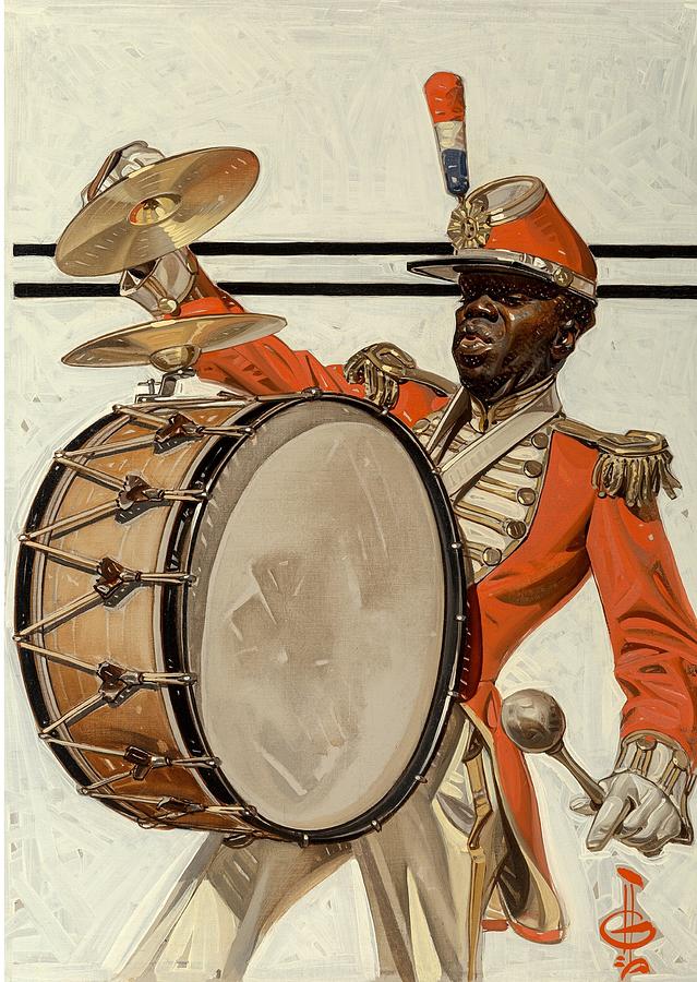 Joseph Christian Leyendecker American, 1874-1951 Drum Major, The Saturday Evening Post Cover, Sep Painting