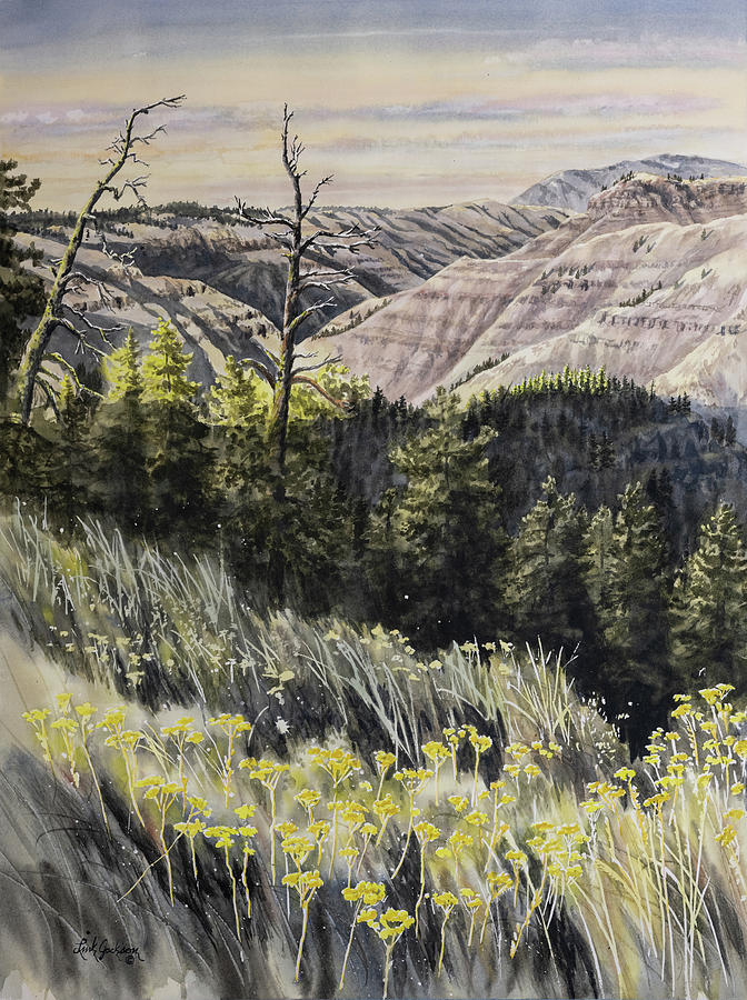 Joseph Creek Painting by Link Jackson