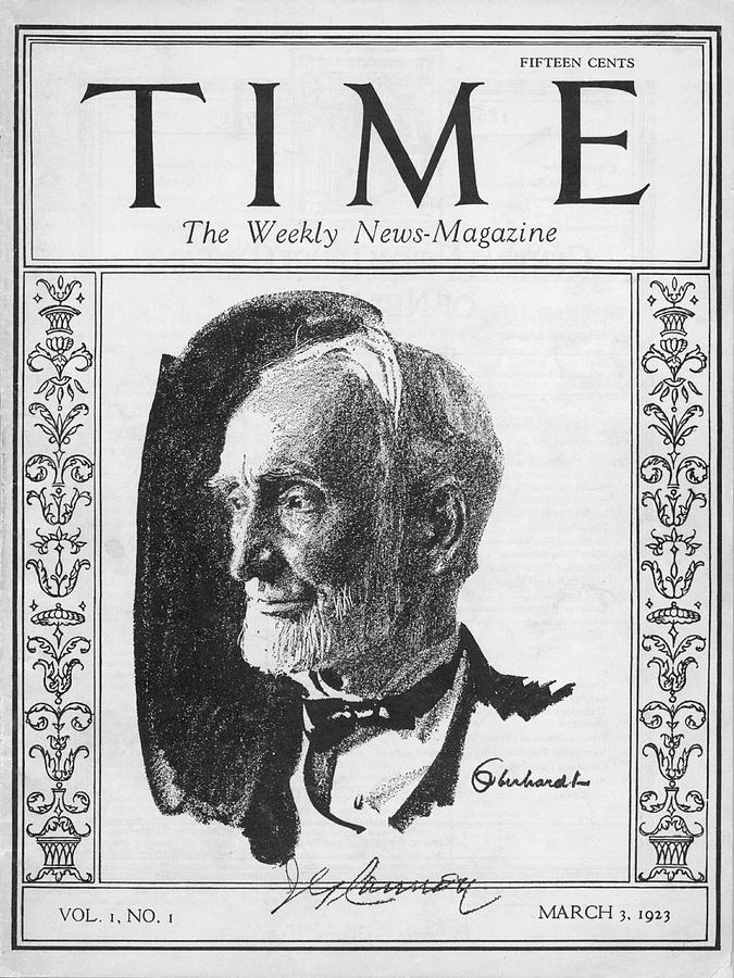 Joseph G Cannon, 3/3/1923 Photograph by Illustration cr William Oberhardt