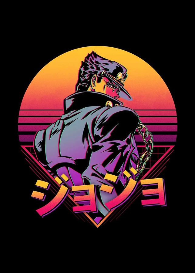 Jojo Menacing (Jojo's Bizarre Adventure) Home Fine Art Print