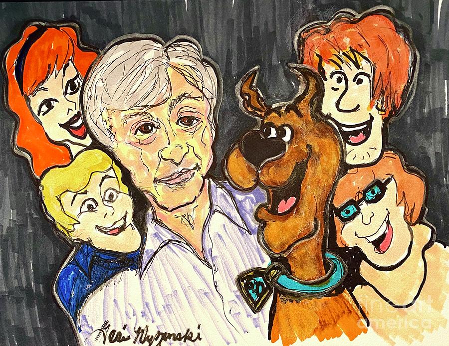 Joseph Ruby Scooby Doo Mixed Media by Geraldine Myszenski - Fine Art ...