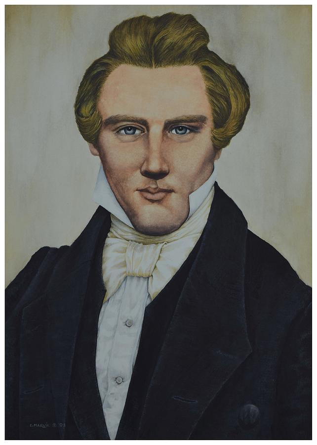 The Prophet,Joseph Smith, Jr. Painting by Charles Marvil - Fine Art America