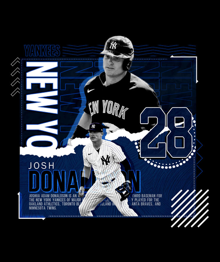 Josh Donaldson Baseball Digital Art by Kelvin Kent