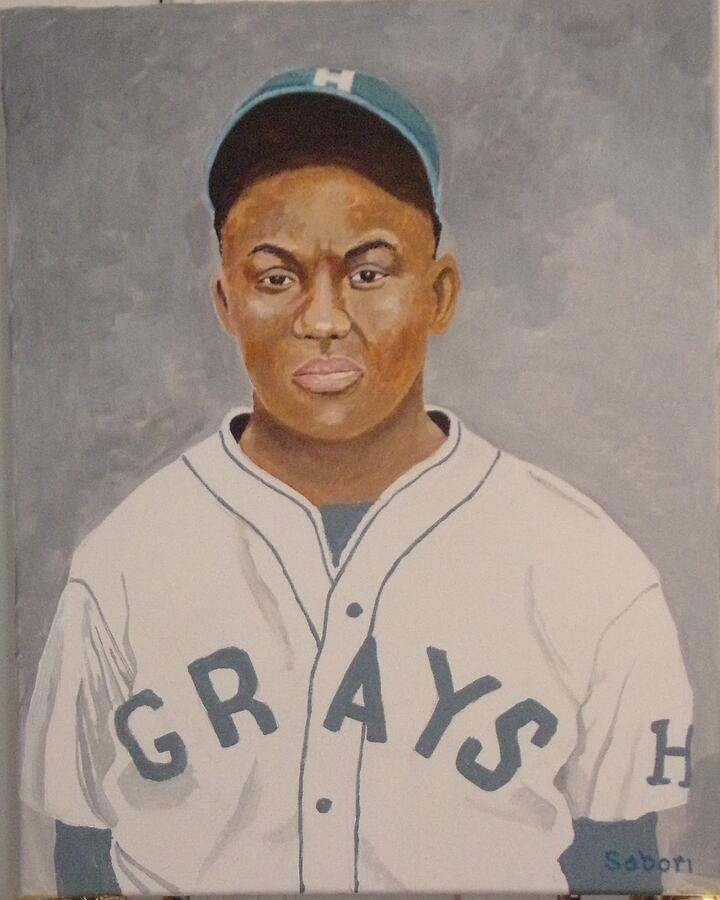 Josh Gibson Painting by Andrew Sabori - Fine Art America