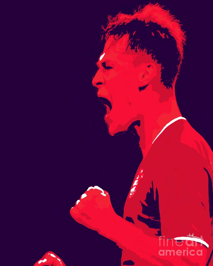 Bayern Munich Painting - Joshua Kimmich by Jack Bunds Bayern Munich Painting - Joshua Kimmich by Jack Bunds