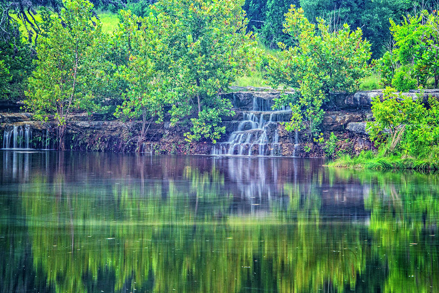 Joshua Springs Falls Photograph by Lynn Bauer