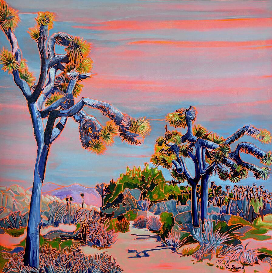 Joshua Tree National Park Painting - Joshua Tree National Park by Marie Seguret