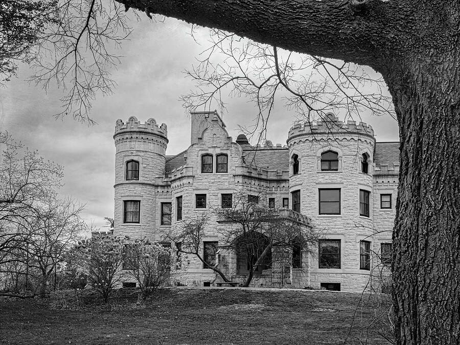 Castle Photograph - Joslyn Castle Omaha Nebraska by Mary Lee Dereske