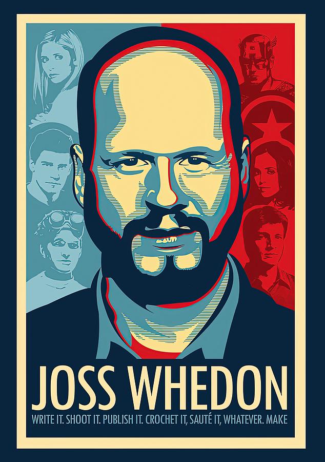 Joss Whedon Is My Master Now Painting by Maisie Phillips - Fine Art America
