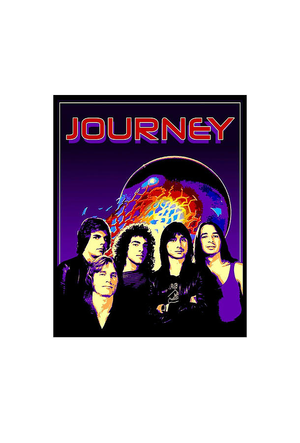 Journey Band Digital Art by Dionel Sebastian Fine Art America