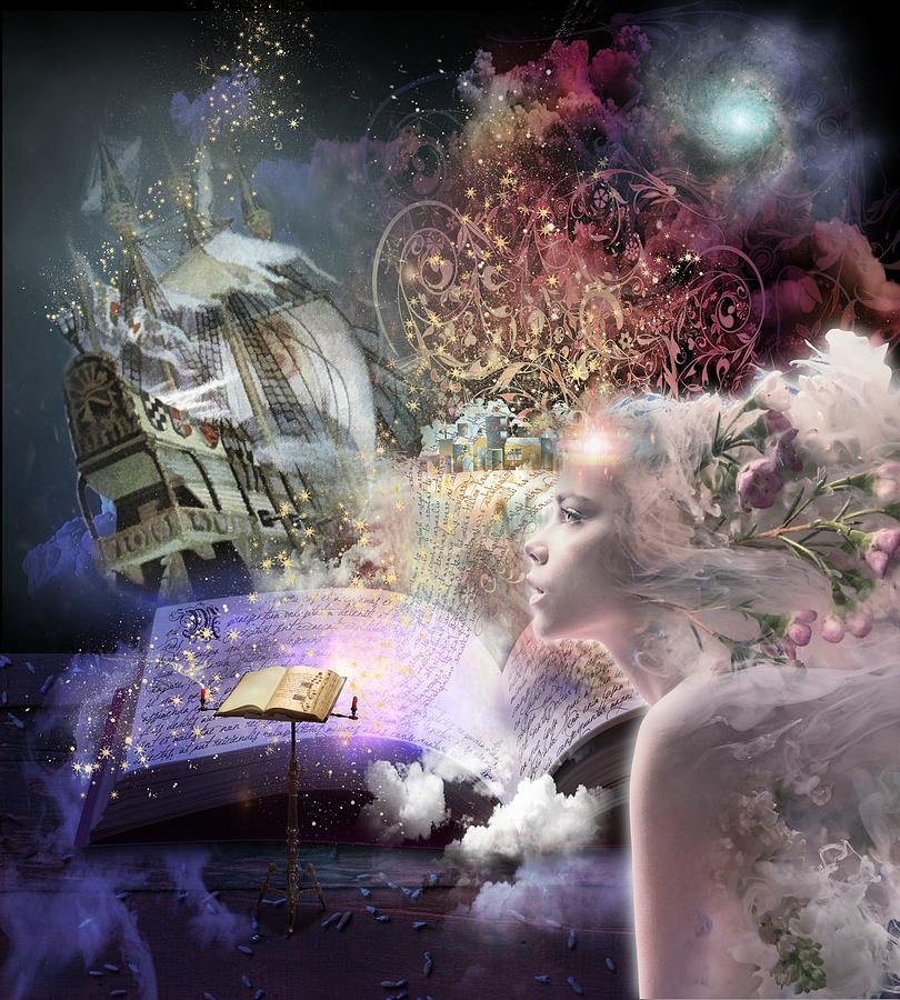 Journey of Fairy Tales Digital Art by Laura Botsford