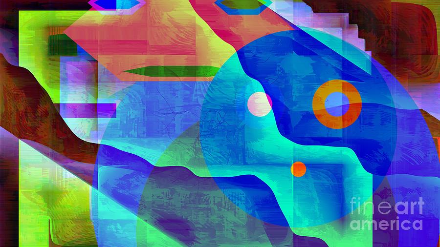 Joy Abstracted Digital Art by Mary Machare