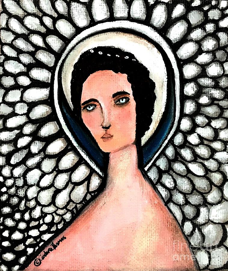 Angel Painting - Joy by Candace Thomas