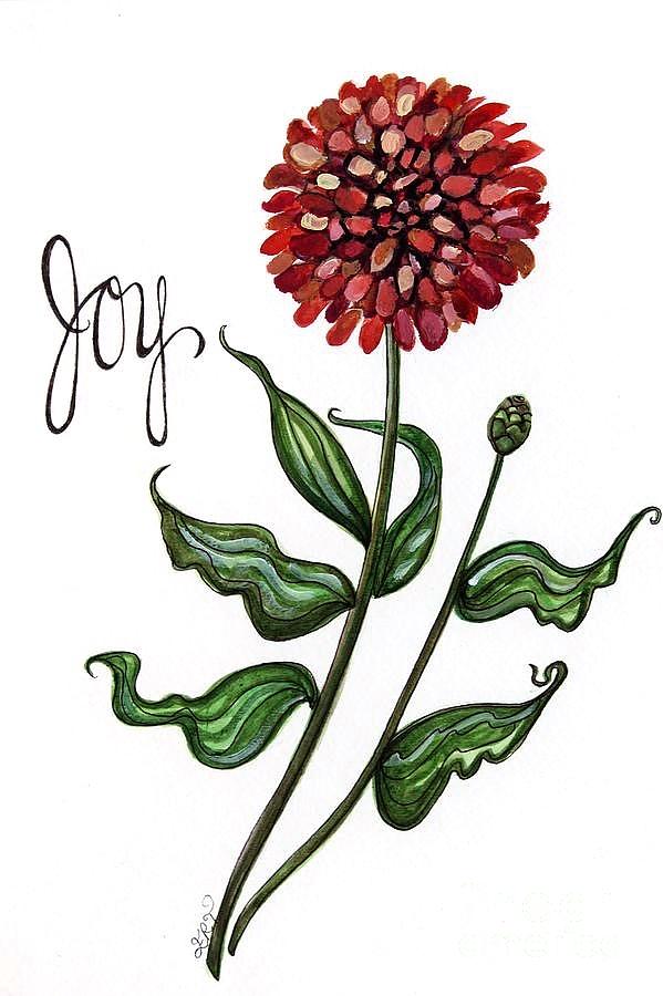 Spring Painting - Joy by Elizabeth Robinette Tyndall