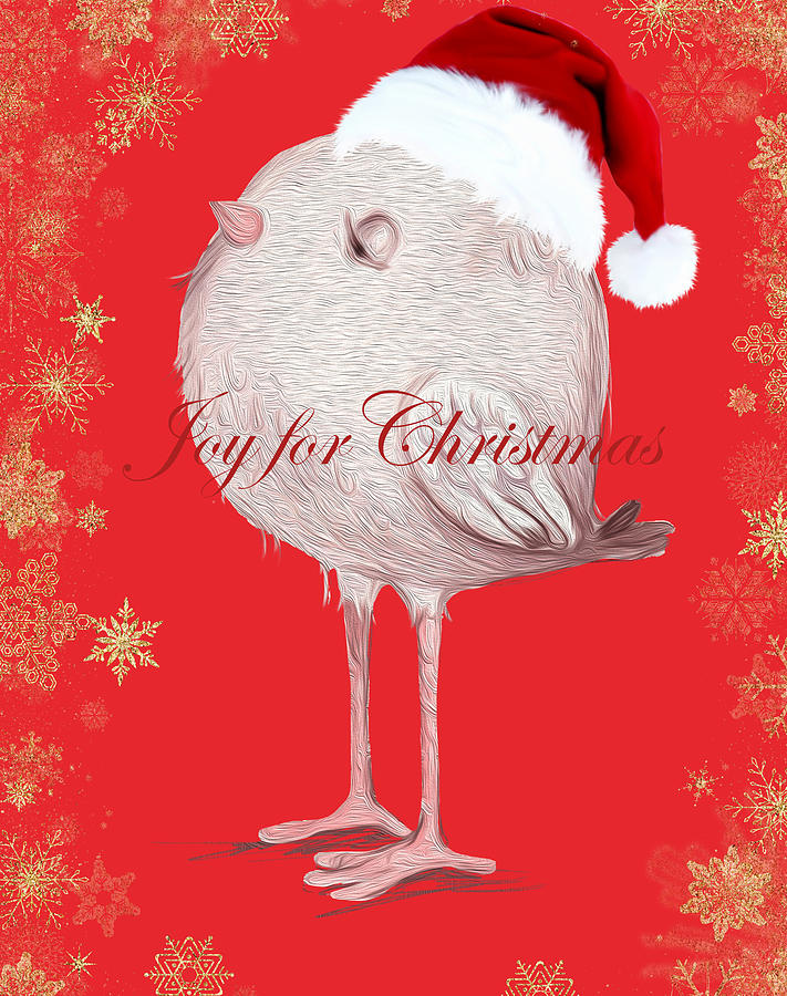 Joy For Christmas Mixed Media by Johanna Hurmerinta