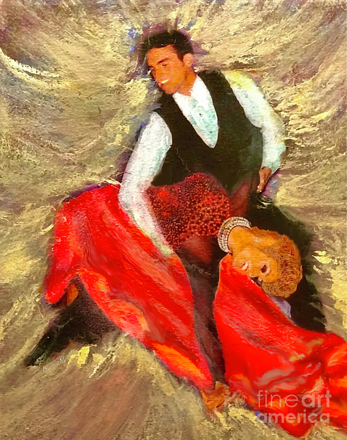 Joy of the Dance Painting by Bonnie Marie
