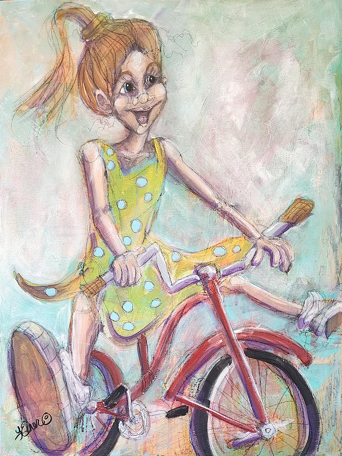 Joy Ride Painting by Terri Einer