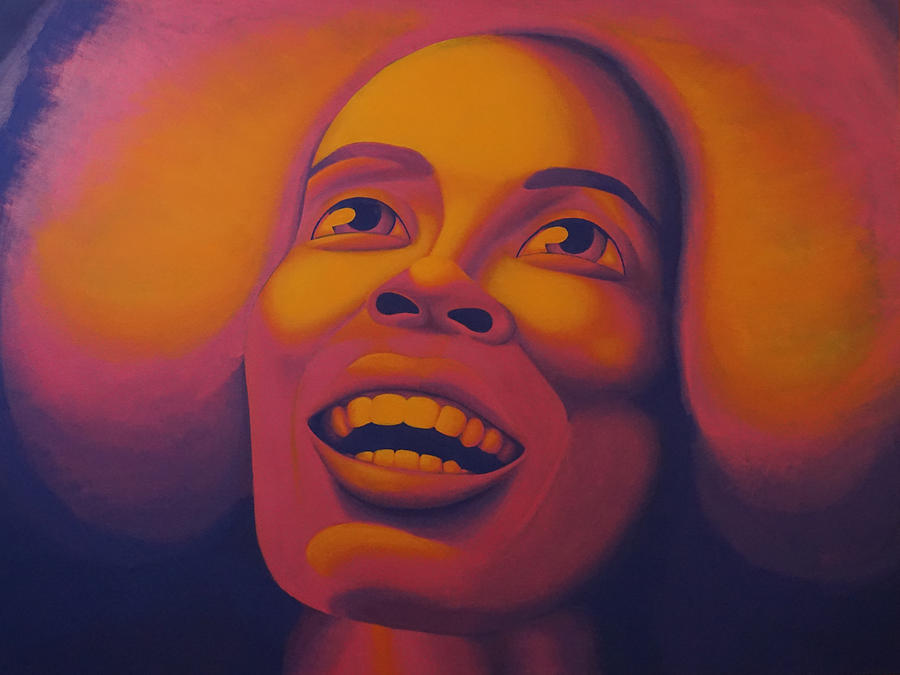 Portrait Painting - Joy by Zephyr Salz Portrait Painting - Joy by Zephyr Salz