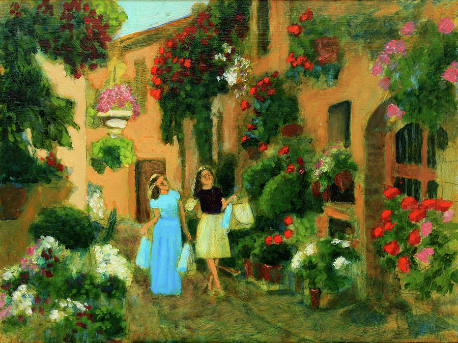 Joyful Homecoming Painting by David Zimmerman