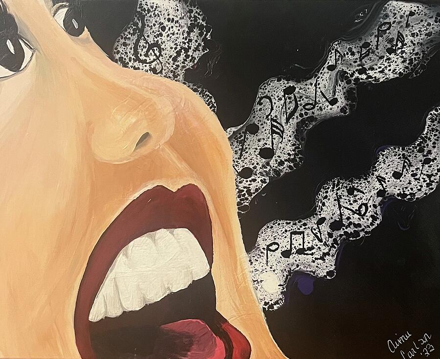 Joyful Noise Mixed Media by Aimee Carlson Joyful Noise Mixed Media by Aimee Carlson