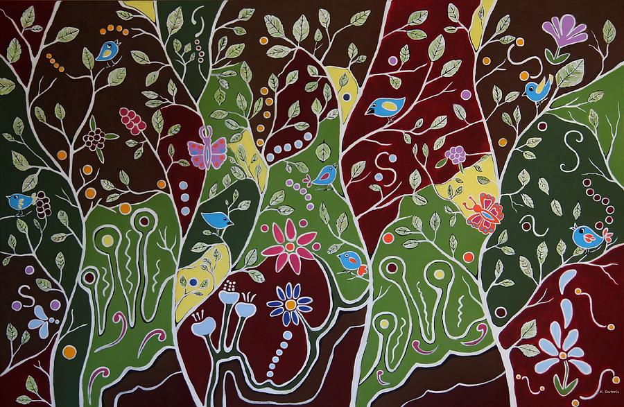 Joyful Whimsical Spring by Kathleen Sartoris Joyful Whimsical Spring by Kathleen Sartoris