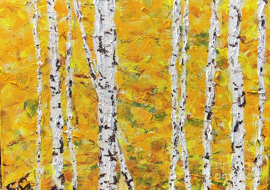  Joyfully lost in autumn Painting by Scott Gearheart